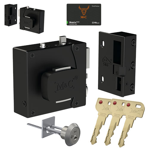 Cerradura sobrepuesta M&C Matrix
